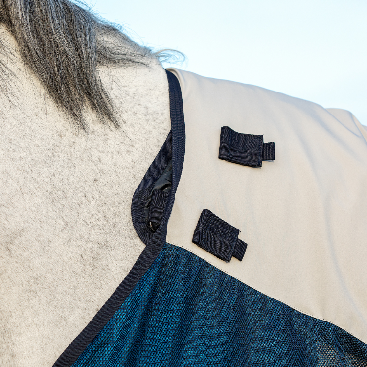 Couverture Horseware Rambo Summer Series marine