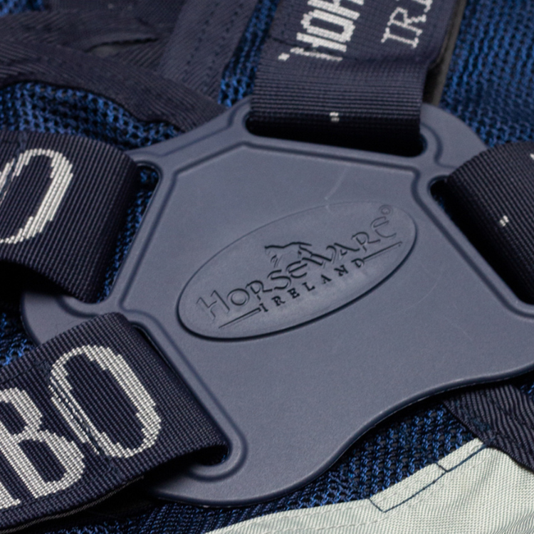 Couverture Horseware Rambo Summer Series marine