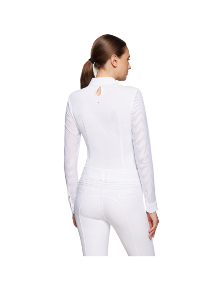 Polo Samshield Faustine Blanc