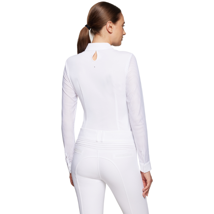 Polo Samshield Faustine Blanc