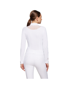 Polo Samshield Béatrice Blanc 2