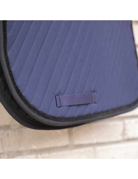 Tapis De Selle Paddock Diagonal Marine