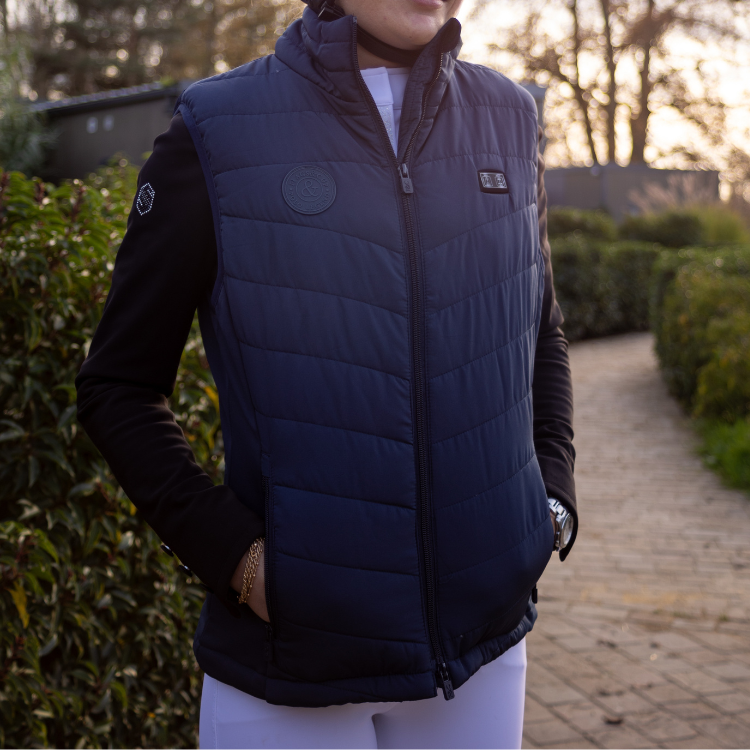 Doudoune Chauffante Sans Manches Flags & Cup Unisex Espoo Marine