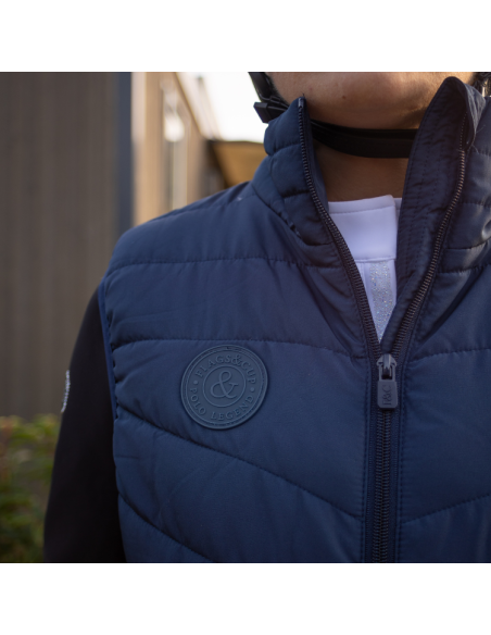 Doudoune Chauffante Sans Manches Flags & Cup Unisex Espoo Marine
