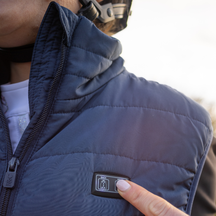 Doudoune Chauffante Sans Manches Flags & Cup Unisex Espoo Marine