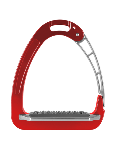 Acavallo Arena AluPlus Stirrups Red