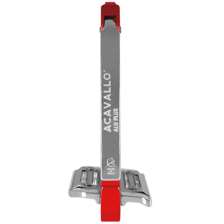 Étriers Acavallo Arena AluPlus Rouge