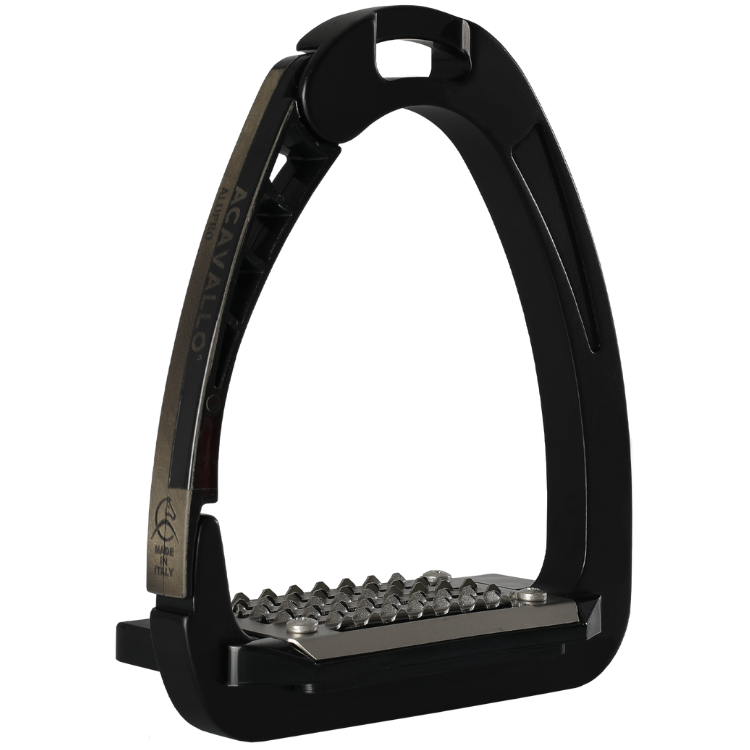 Étriers De Sécurité ACAVALLO Arena Alupro – Ouverture Latérale Brevetée, Métal High-tech, Certifiés TÜV, Pour L’équitation