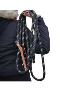 Longe Penelope Éthologique Noir/caramel