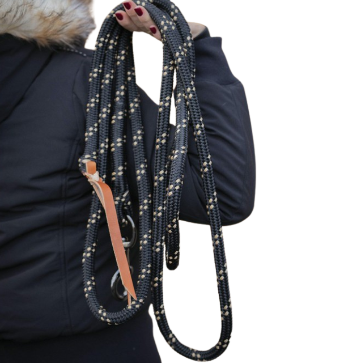 Longe Penelope Éthologique Noir/caramel