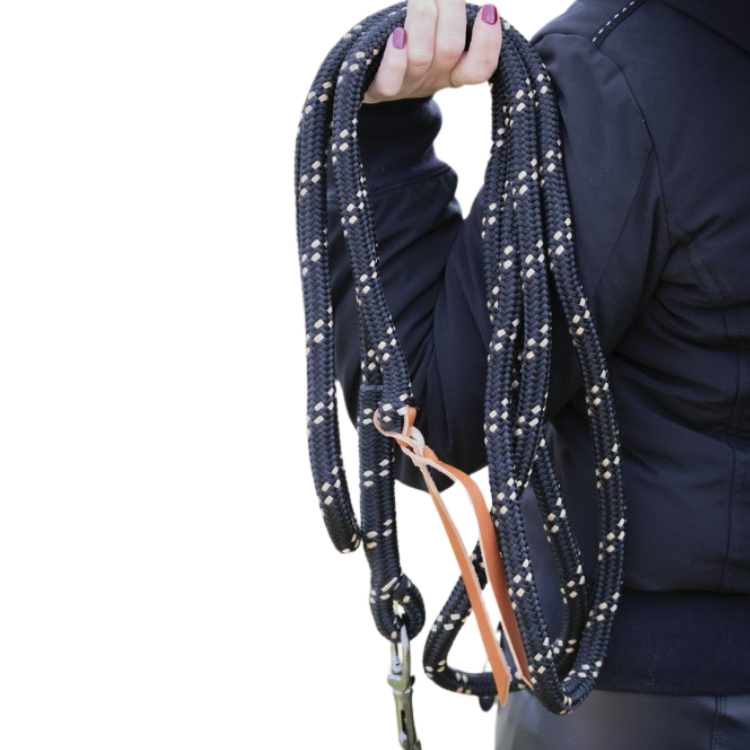 Longe Penelope Éthologique Noir/caramel