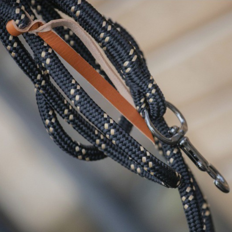 Longe Penelope Éthologique Noir/caramel