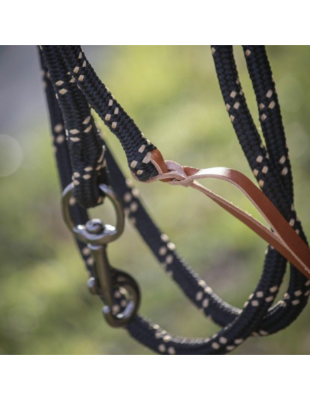 Longe Penelope Éthologique Noir/caramel