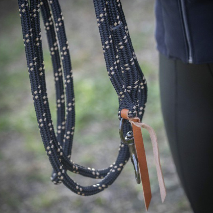 Longe Penelope Éthologique Noir/caramel