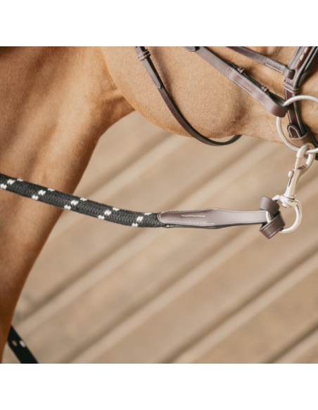 Longe Penelope Éthologique Noir/caramel