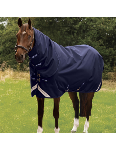 Couverture Premier Equine Stratus 200g Avec Couvre Cou Marine