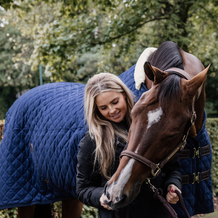 Couverture D'écurie Kentucky 400g Marine