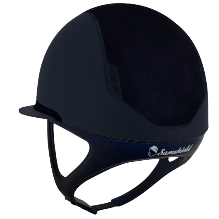 Casque Samshield 2.0 Miss Shield Matt Modèle 44 MARINE