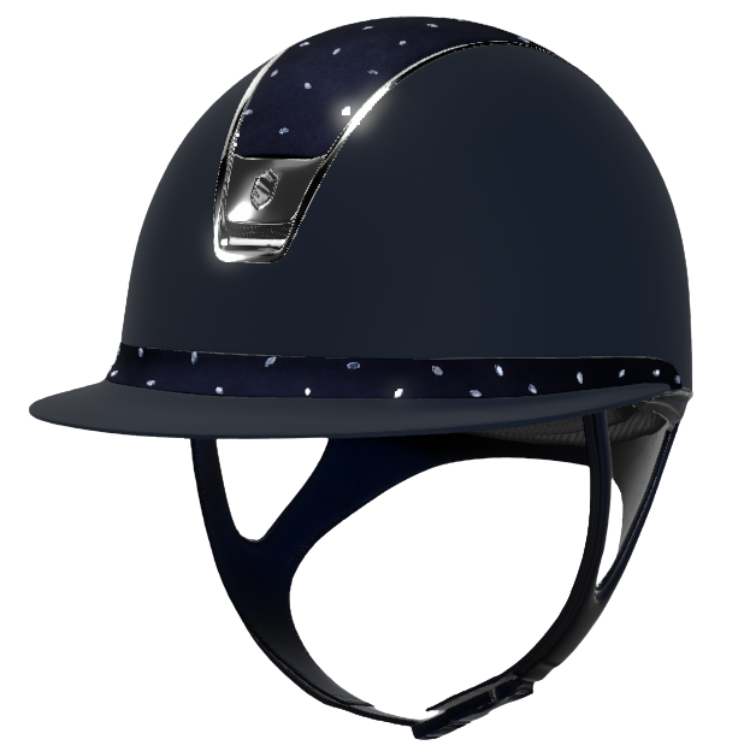 Casque Samshield 2.0 Miss Shield Matt Modèle 46 MARINE