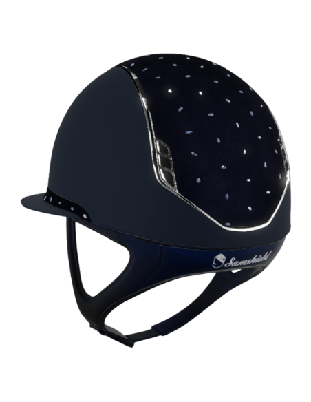 Casque Samshield 2.0 Miss Shield Matt Modèle 46 MARINE