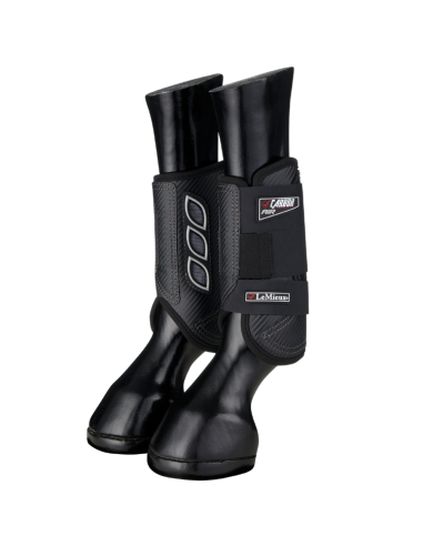 Guêtres Antérieures LeMieux Carbon Air XC Noir