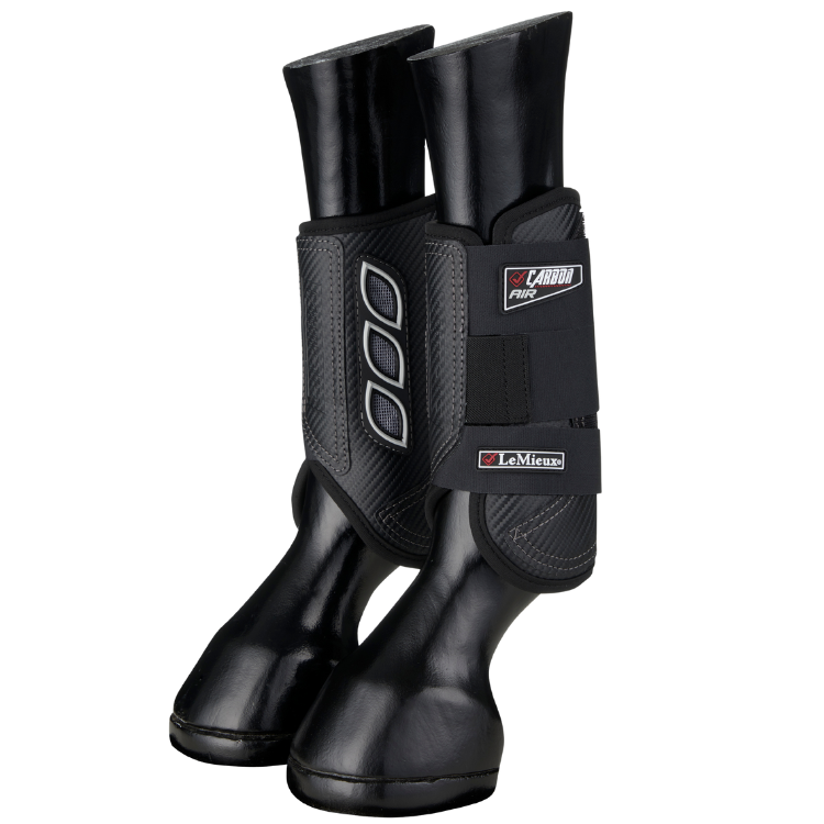 Guêtres Antérieures LeMieux Carbon Air XC Noir