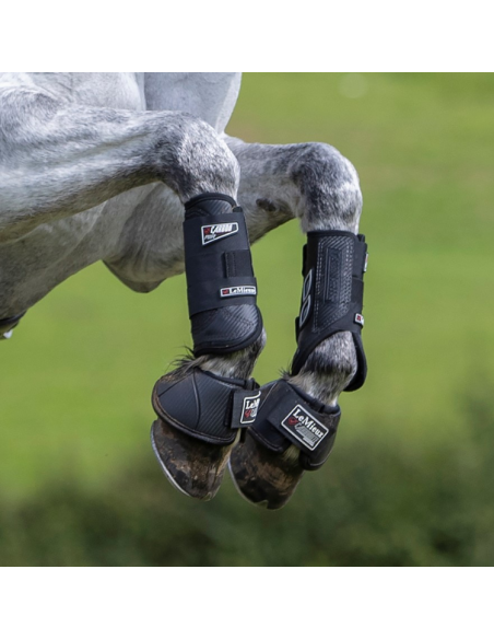 Guêtres Antérieures LeMieux Carbon Air XC Noir