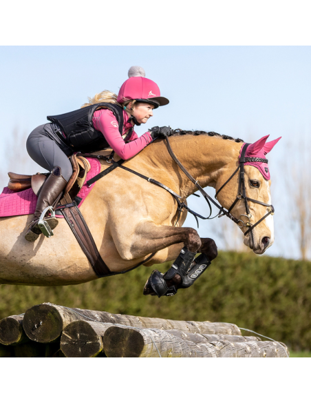 Guêtres Antérieures LeMieux Carbon Air XC Noir