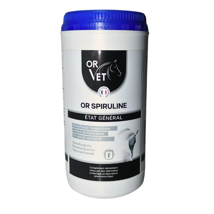 Complément OR VET Or Spiruline