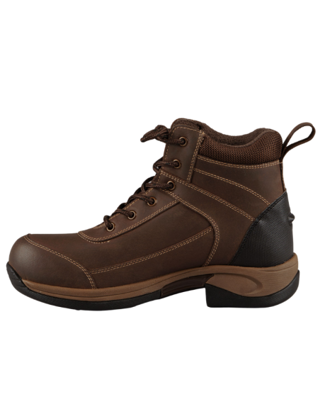 Boots Premier Equine Borelli Waterproof À Lacets Marron