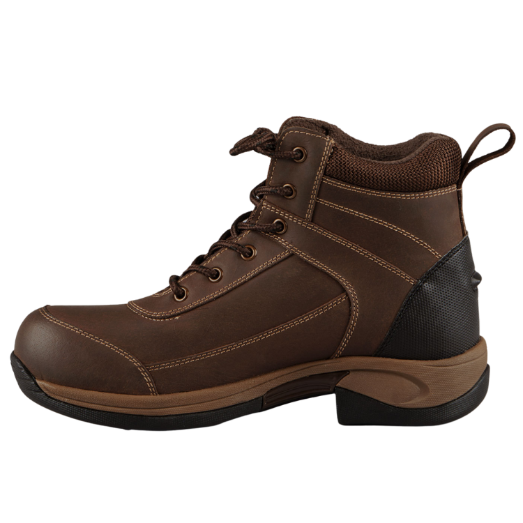 Boots Premier Equine Borelli Waterproof À Lacets Marron