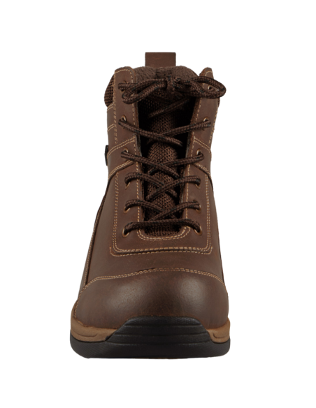 Boots Premier Equine Borelli Waterproof À Lacets Marron