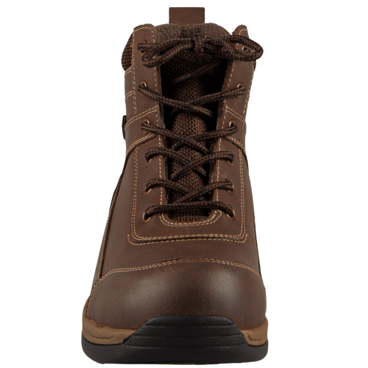 Boots Premier Equine Borelli Waterproof À Lacets Marron