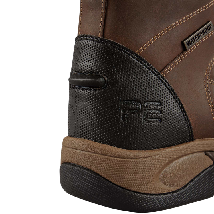Boots Premier Equine Borelli Waterproof À Lacets Marron