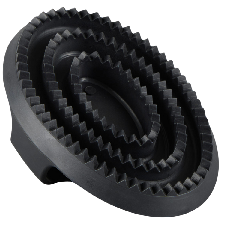 Étrille Caoutchouc Premier Equine Noir