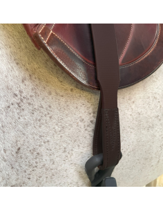 Jump'In Leather and Biothane stirrup leathers NOISETTE 2