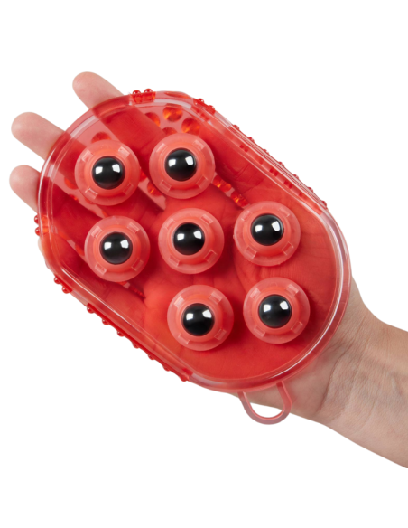 Gant De Massage Premier Equine Magnétique Rouge