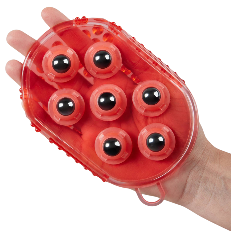 Gant De Massage Premier Equine Magnétique Rouge