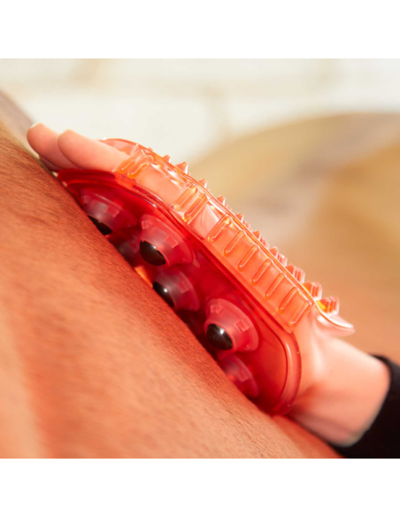 Gant De Massage Premier Equine Magnétique Rouge