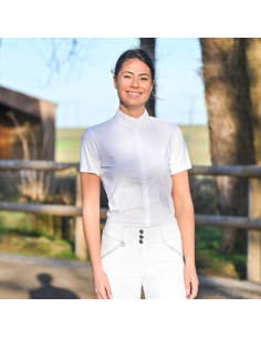 Jump'In Emma white competition shirt