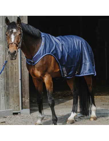 Chemise De Marcheur Equithème Classic 1200D Marine