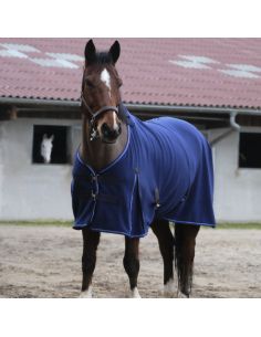Chemise Polaire Equithème Classic Marine