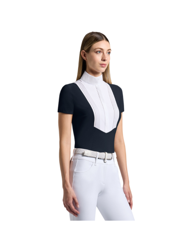 Chemise Cavalleria Toscana American S/S MARINE