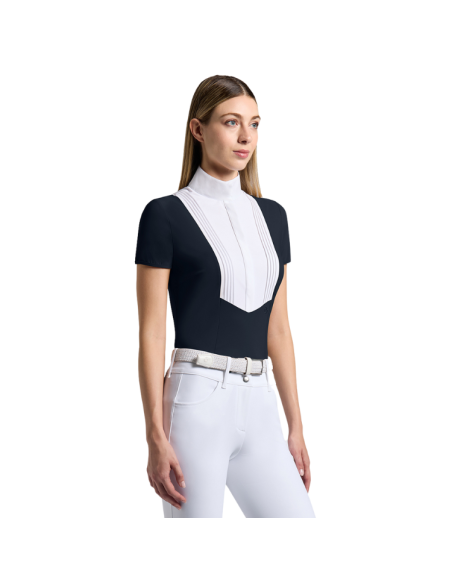 Chemise Cavalleria Toscana American S/S MARINE