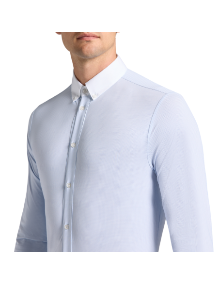 Chemise Cavalleria Toscana Guibert L/S III BLEU CLAIR