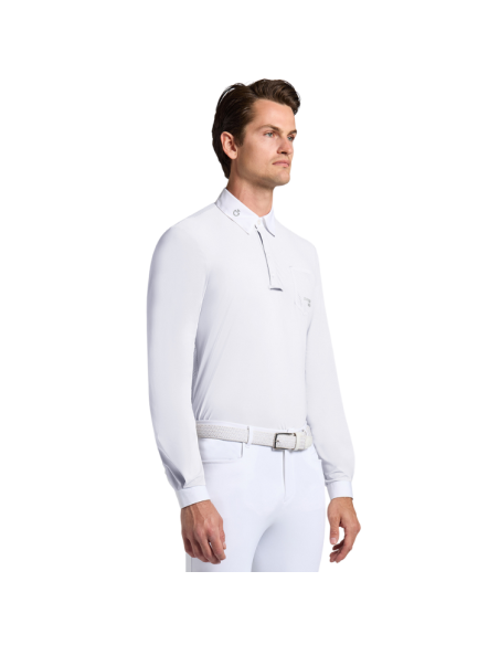 Polo De Concours Cavalleria Toscana Perforated L/S