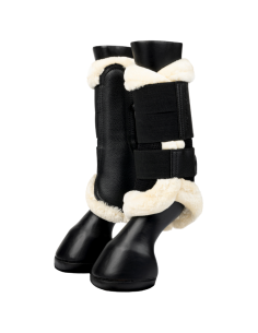 Guêtres LeMieux Fleece Edged Mesh Noir/naturel