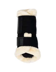 Guêtres LeMieux Fleece Edged Mesh Noir/naturel 2