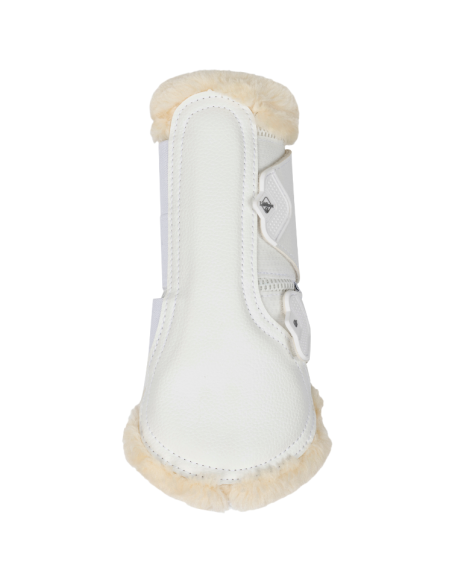 Guêtres LeMieux Fleece Edged Mesh Blanc/naturel