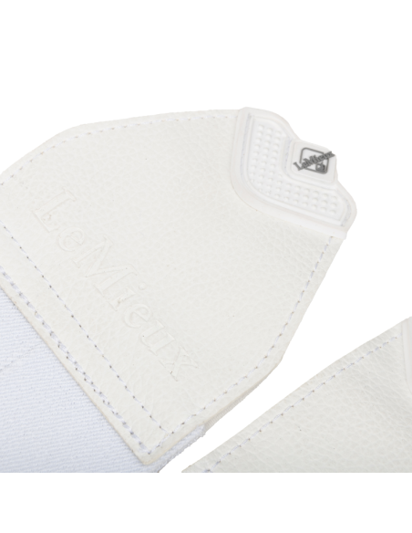 Guêtres LeMieux Fleece Edged Mesh Blanc/naturel